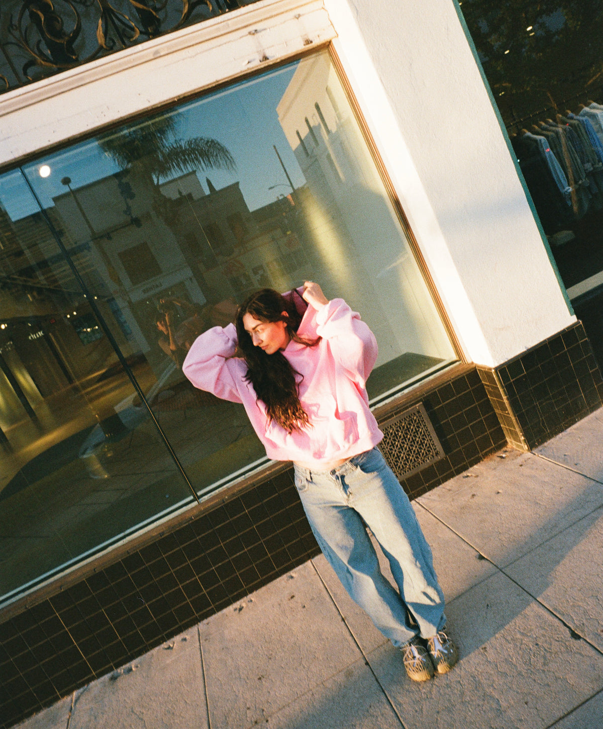 The Sport Hoodie - Vintage Pink (Pre-Order)